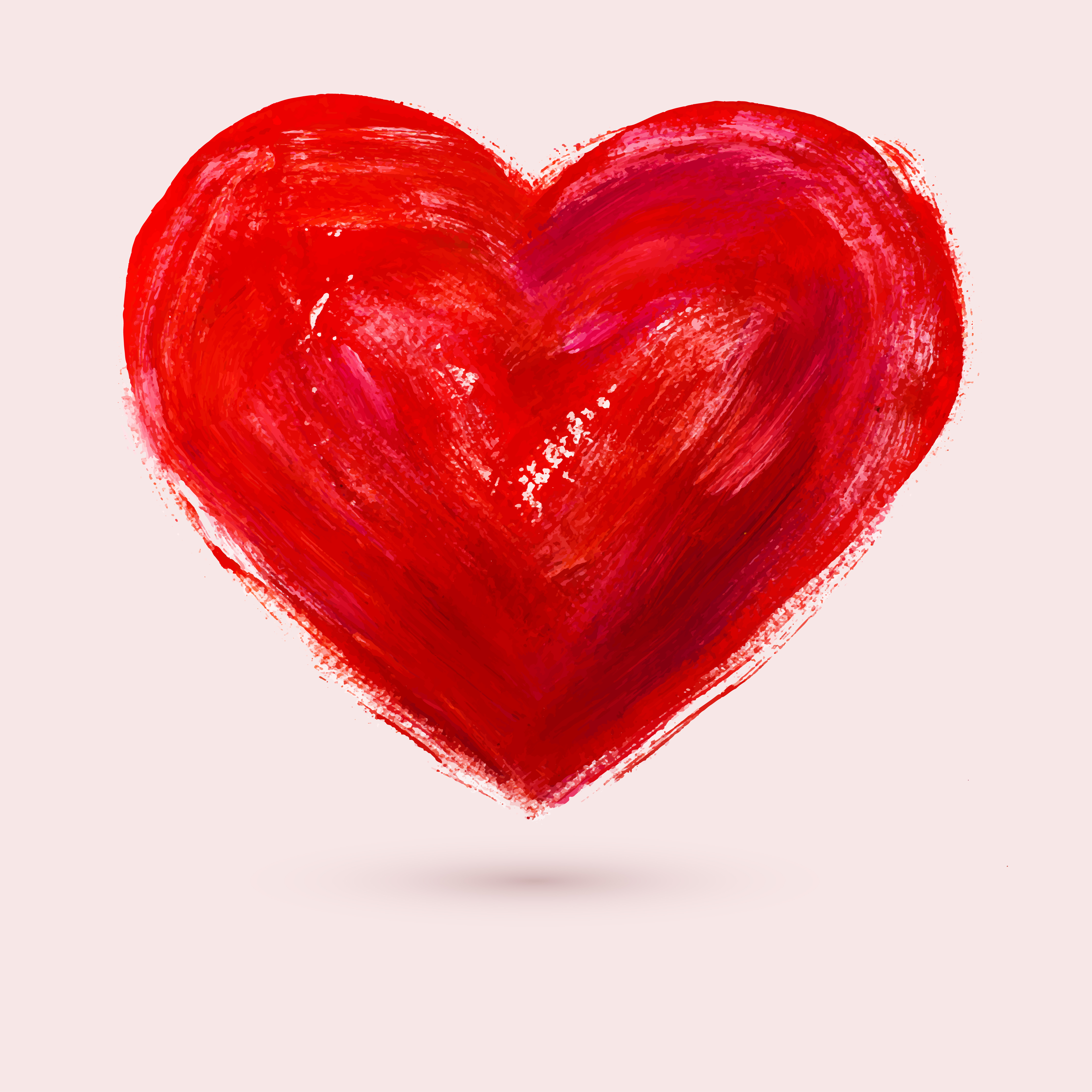 Download Watercolor heart, vector illustration - Fiercely50ish
